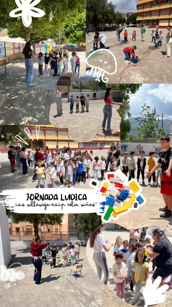 Actividad intergeneracional ASE 1 Historia de Instagram collage de fotos infantil doodle colorido Grande